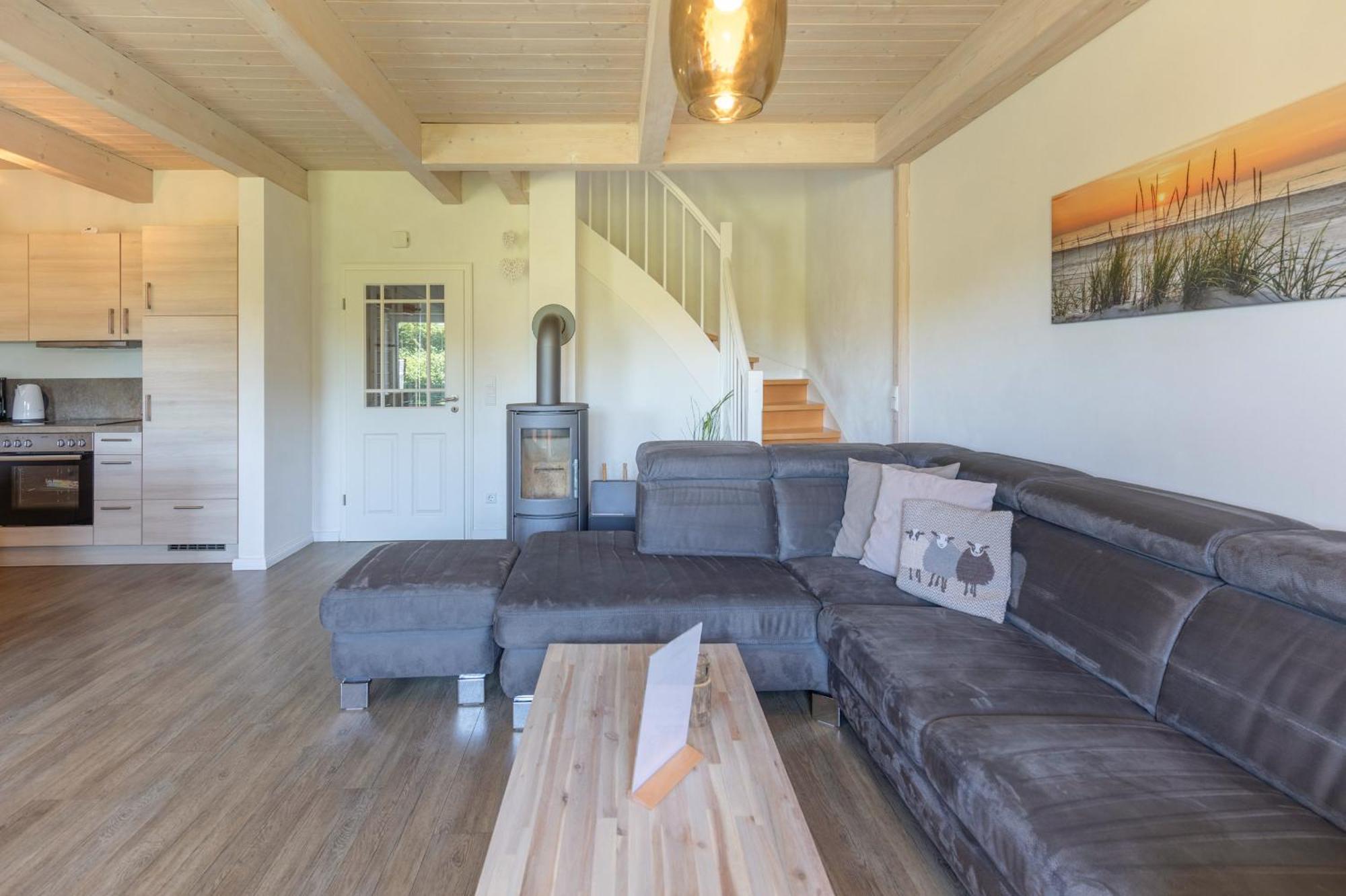 Ferienhaus Lachmoewe Dagebull Bagian luar foto