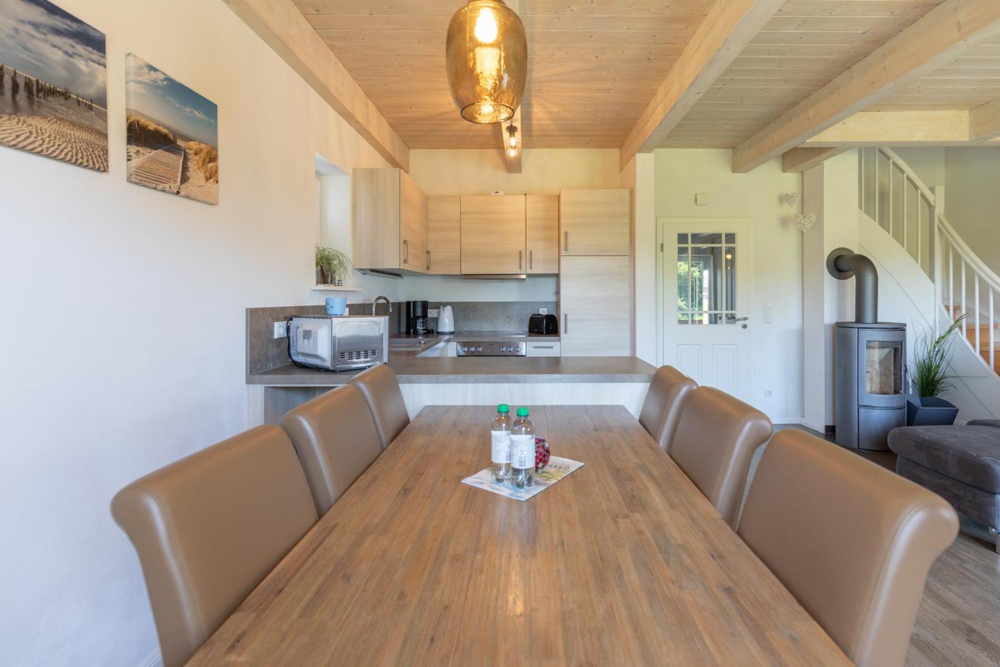Ferienhaus Lachmoewe Dagebull Bagian luar foto
